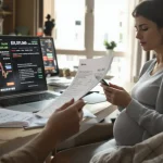 arrêt maladie avant congé maternité perte de salaire