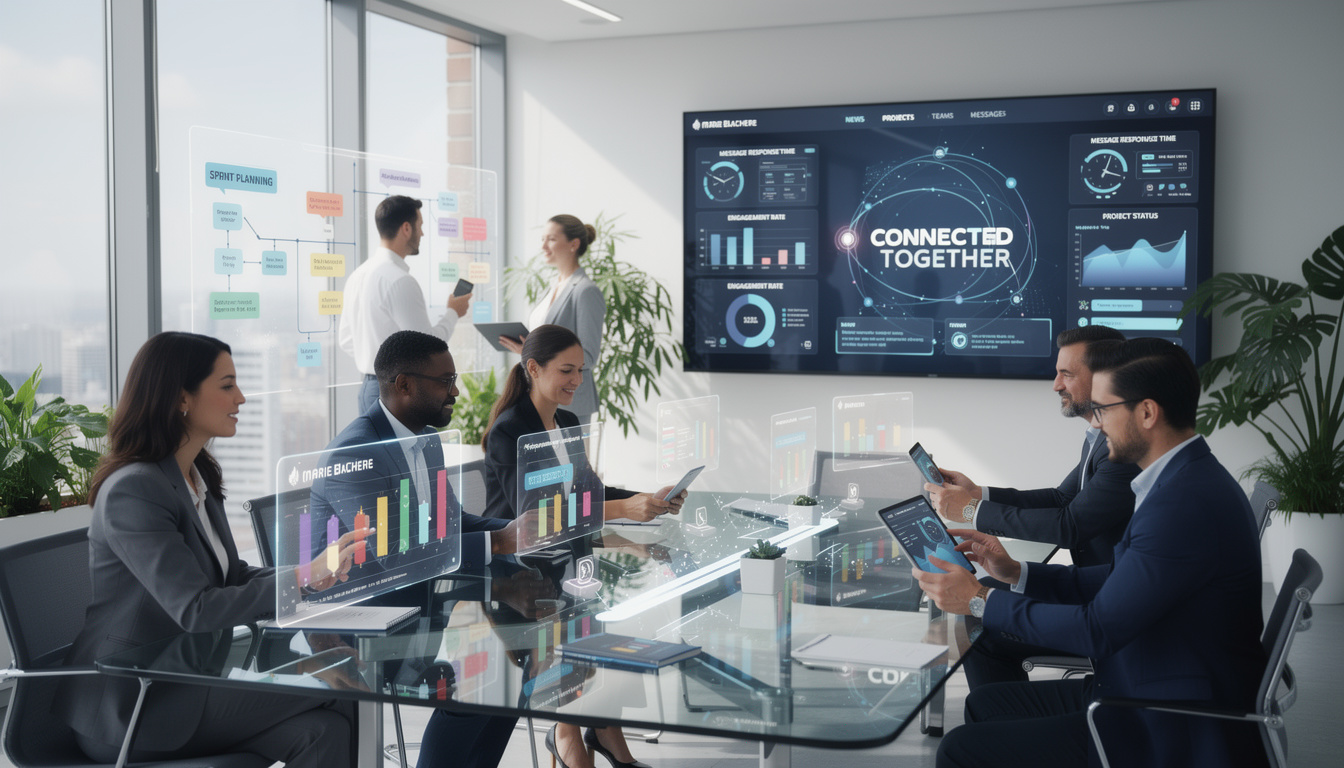 découvrez comment l'intranet mariez blachere transforme la communication interne en 2026, favorisant collaboration et échanges efficaces au sein de l'entreprise.